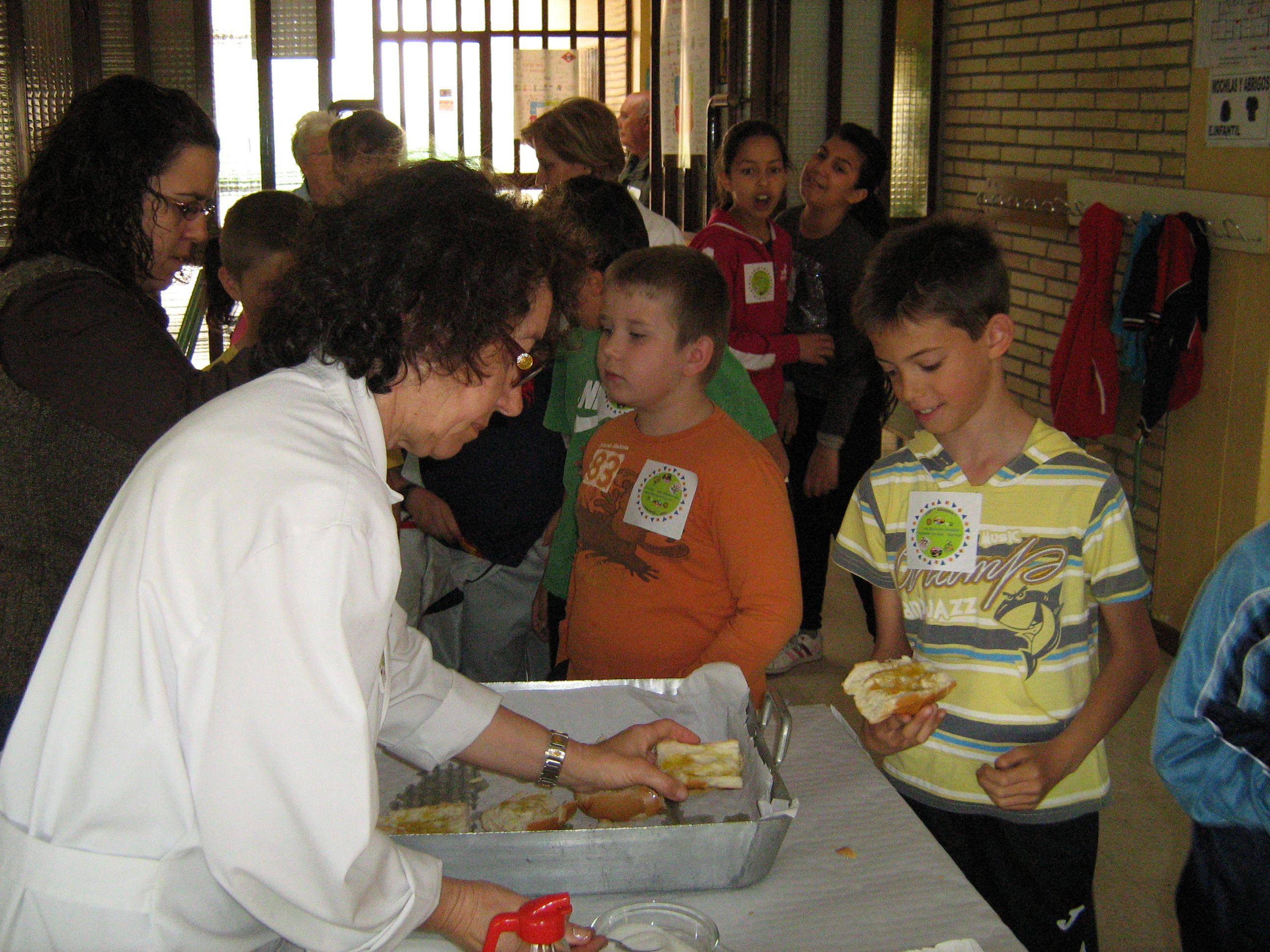 Entrega merienda saludable
